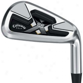 Callaway Preowned X-22 Tour Iron Set 3-pw With Project X Armor Shafts