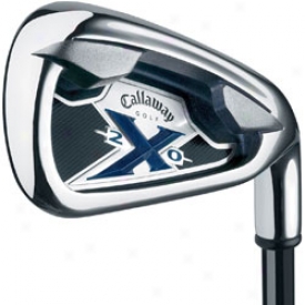 Callaway Prrowned X20 Iron Set 4-aw With Steel Shafts