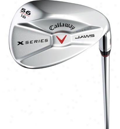 Callaway X Succession Jaws Chrome Wedge With Steel Shaft