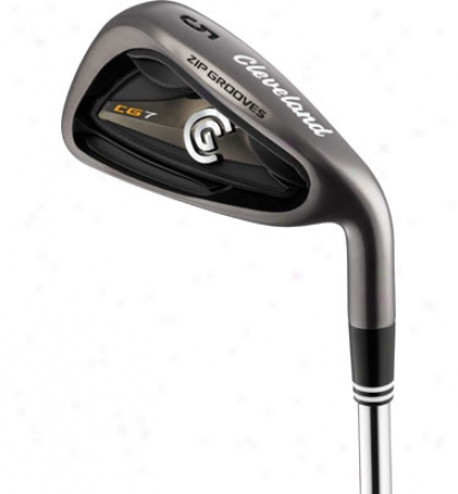 Clsveland Cg7 Black Pearl Individual Iron With Graphite Shafts