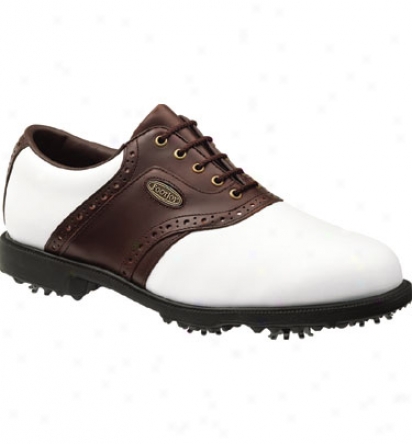 Footjoy Closeout E-comfort - White/brown (fj#57760)