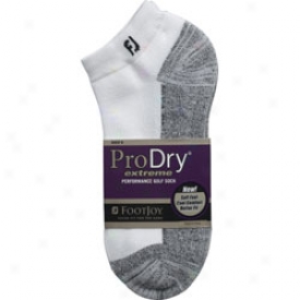 Footjoy Men S Prodry Sport White Socks - Span