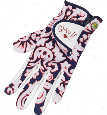Glove It Navy Hibiscus Women S Golf Glove