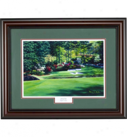 Golf Gifts & Gallery Framed Art - Augusta #12, 24  X 30