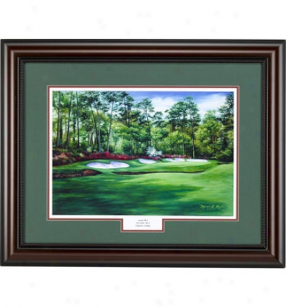 Golf Gifts & Gallery Framed Trade - Augusta #13, 17  X 19