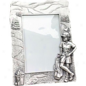 Golf Gifts & Gallery Pewter Modern Lady Construct