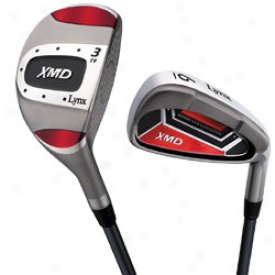 Lynx Xmd Combo Iron Set 3h, 4h, 5-pw With Steel Shafts