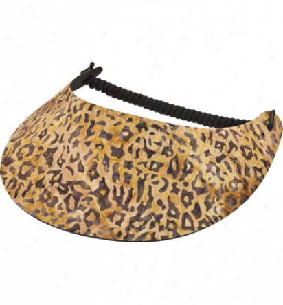 Miracle Lace Womsn S Animal Print Visor