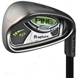 Preowned Ping Rapture V2 Iron Set 4-pw, Gw With Graphite Shafts