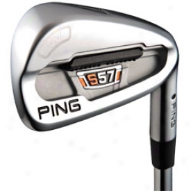 Preowned Ping S57 Iron Set 3-pw With Steel Shafts