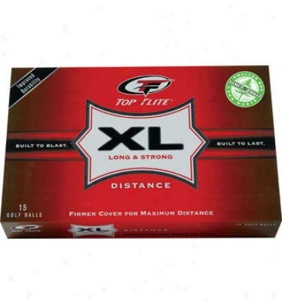 Top Flite Xl Distance White 15-pack