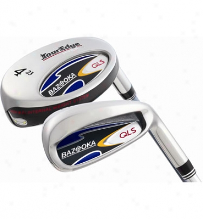 Tour Keenness Lady Bazooja Qls Iron Set 4h, 5h, 6-sw With Steel Shafts