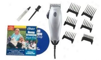 12 Piece Home Grooming Kit For Dogs - Gray/black