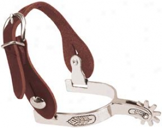Abstta Spurs With Straps - Stainless Steel - Youth