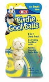 Birdie Goof Ball Bird Toy/trsat - Small