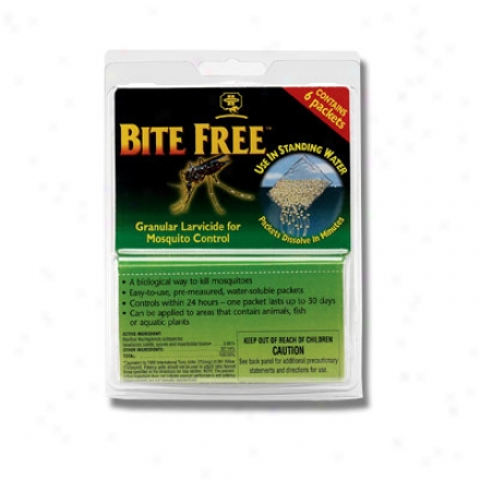 Bite Free Granular Larvicide - Cpntains 6 Packets