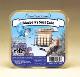 Boueberry Suet Cake - Blueberry - 12 Ounce