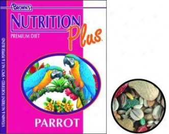 Brown's Nutrition Plus Parrot Food - 50lbs