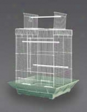 Case Of 4 - Clean Life Cages For Birds - 18inx18inx24in