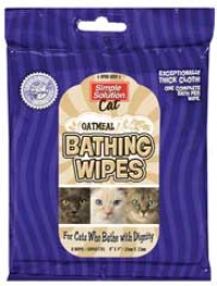Cat Oatmeal Wipes - 8 Count