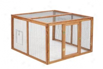 Chick-n-yard For Chickens - Brown