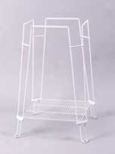 Clean Life Cage Stand For Birfs - White - Medjum