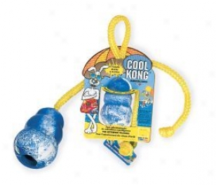 Cool Kong Retriver Toy For Dogs - Yellow/blue - Large