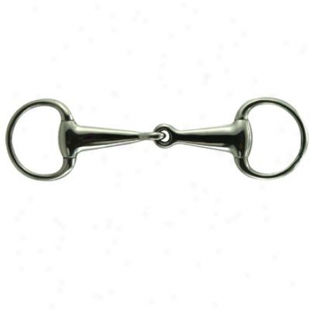 Coronet Jointed Hollow Mouth Ring Eggbutt Bit - 5