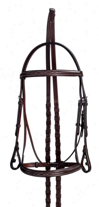 Crosby Raised Fancy Stitched Pasded Bridle