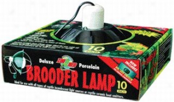 Deluxe Brooder Lamp For Reptiles - Black