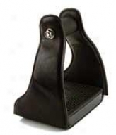 E-z Ride Standard Aluminum Stirrups With Leather Cover