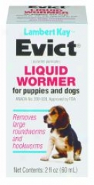 Evict Liquid Dog Wormer - 2 Ounces
