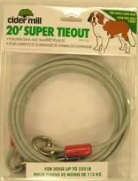 Extra Heavy Dog Tie Out - 20'