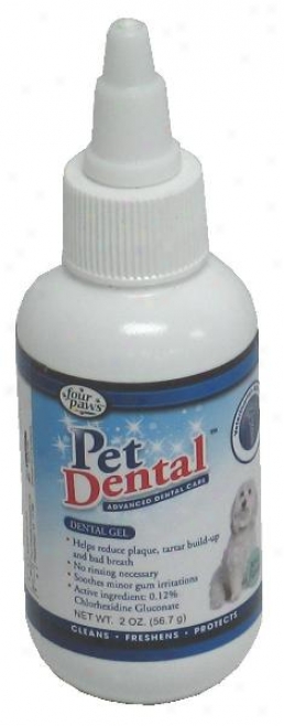 Four Paws Debtal Gel For Dogs - 2 Ounce