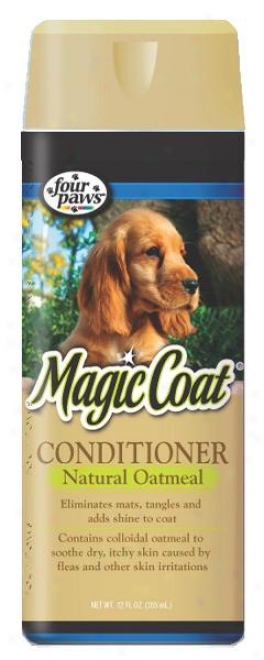 Four Paws Magic Cover Oatmeal Creme Rinse For Dogs - 16 Ounce
