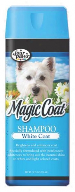 Four Paws Magic Coat White Coat Shampoo For Dogs - 16 Ounce