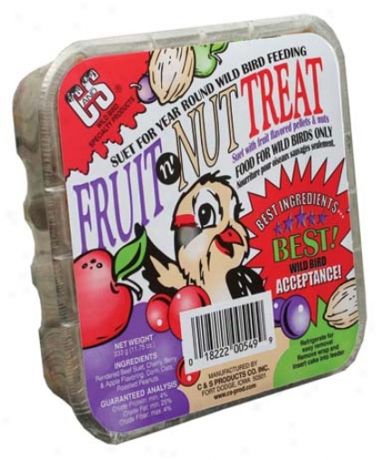Fruit & Nut Suet Treat - 11.75 Ounce