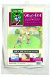 Grass Fast Seed Cover - White - 10x15 Feet
