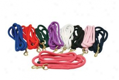 Intec Cotton Lead Ropes With Brass Break short - 6 Pack