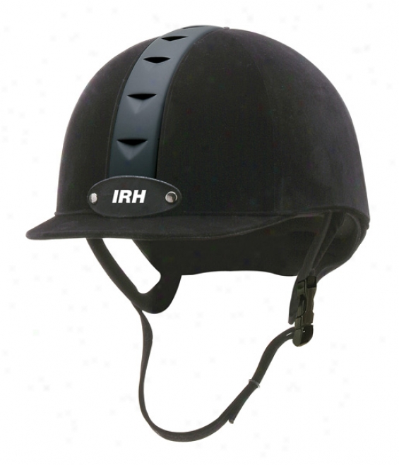 Irh Ath Sheered Velvet Riding Helmet