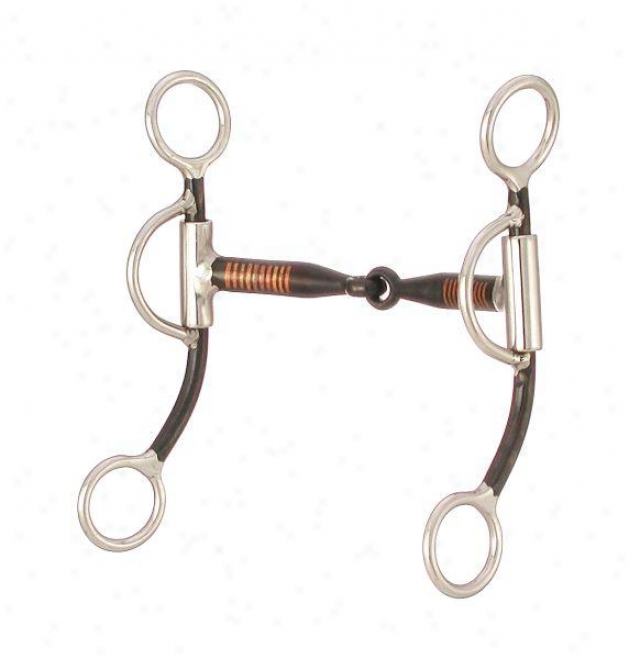 Kelly Silver Star Kelly Training Snaffle - Stainless Steel - 5 Mouth