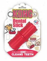 Kong Dental Stick Chew For Dogs - Red - Medium