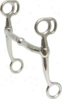 Ky Rotary Ss Tom Thumb Bit With Rotary Mouth - Stainless Steel - 5