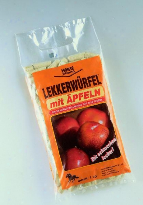 Lekkerwurfel Mit Apfeln (apple)