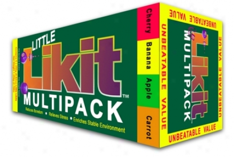 Likit 5pc Multipack Little - pAple, Banana, Carrot And Cherry - 5 Pk Little