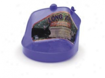 Longjohn High Sided Litter Pan For Little Animals - Assorted - 9.25l X 10w X 6.5h