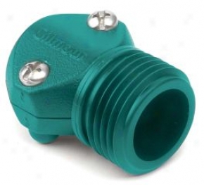 Male Coupling Hose Mender - Green - 1/2 Inch