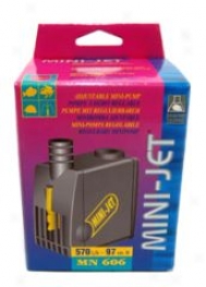 Mn-606 Mini Adjustable Pump 82-153gph With Multiple Uses