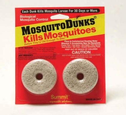Mosquito Dunks For Stagnant Water