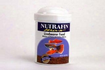 Nutrafin Max - Livebearer Food - 1.62 Oz. (46 G)
